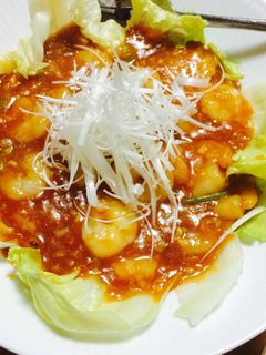エビチリ-レシピのメイン写真