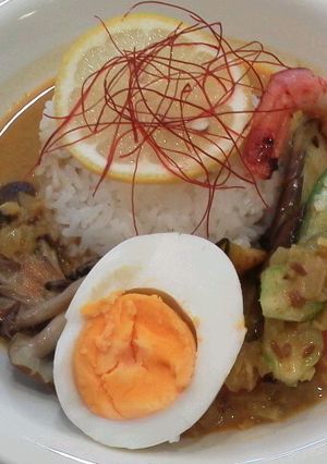 海老と夏野菜のココナッツスープカレー-レシピのメイン写真