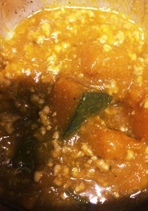 簡単 かぼちゃそぼろ煮-レシピのメイン写真