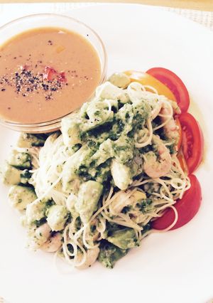 きゅうりで爽やか！冷製パスタ-レシピのメイン写真