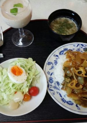 血管ダイエット食417(インド定食)-レシピのメイン写真