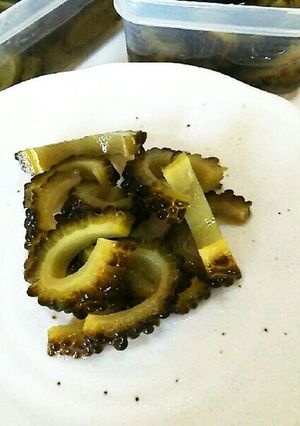 ゴーヤのピクルス-レシピのメイン写真