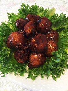 子供大好き♡野菜たっぷり甘酢あん肉団子!-レシピのメイン写真