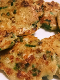 余った餃子の具でチヂミ風-レシピのメイン写真