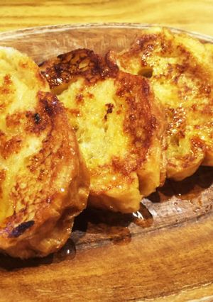 フランスパンでハニー☆フレンチトースト-レシピのメイン写真