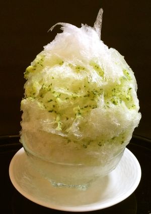かき氷 バジルパイン-レシピのメイン写真