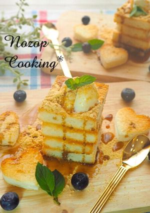 アイスと食パンでプチパンBOXパフェ-レシピのメイン写真