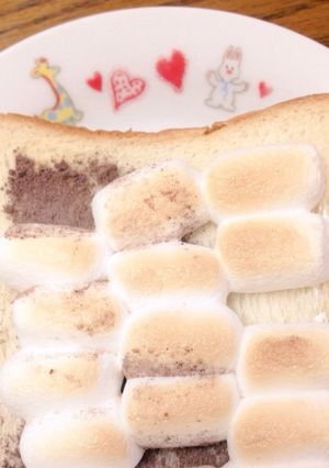とろとろマシュマロトースト♡-レシピのメイン写真