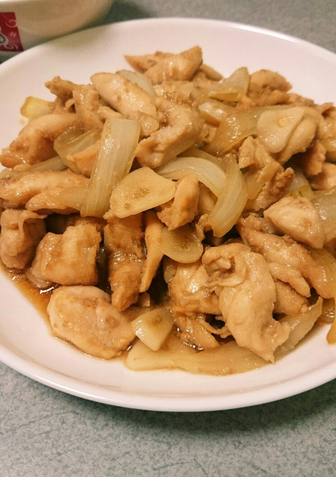 鶏のささみでスタミナ炒め-レシピのメイン写真