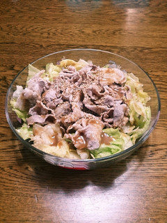 簡単!冷しゃぶサラダ-レシピのメイン写真