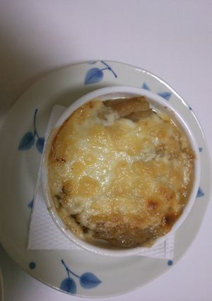 我が家のオニオングラタンスープ-レシピのメイン写真