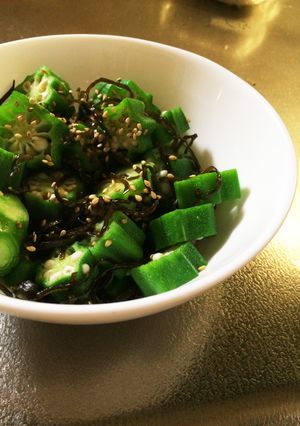 材料3つ オクラの和え物 簡単 副菜-レシピのメイン写真