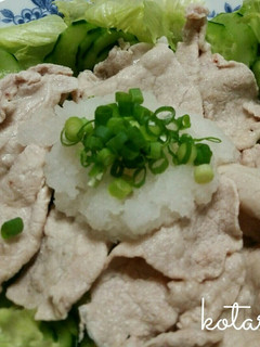 お肉が美味しい❤おろし冷しゃぶ-レシピのメイン写真