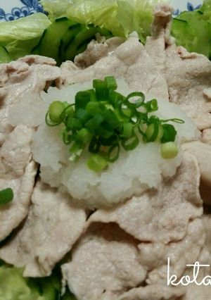 お肉が美味しい❤おろし冷しゃぶ-レシピのメイン写真