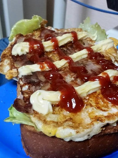 とん平焼きレボリューショントースト!-レシピのメイン写真