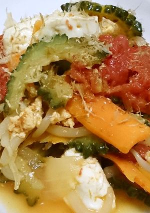 トマトとゴーヤの豆腐チャンプルー-レシピのメイン写真