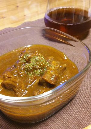 圧力鍋だけ！とろとろ牛スジカレー！-レシピのメイン写真