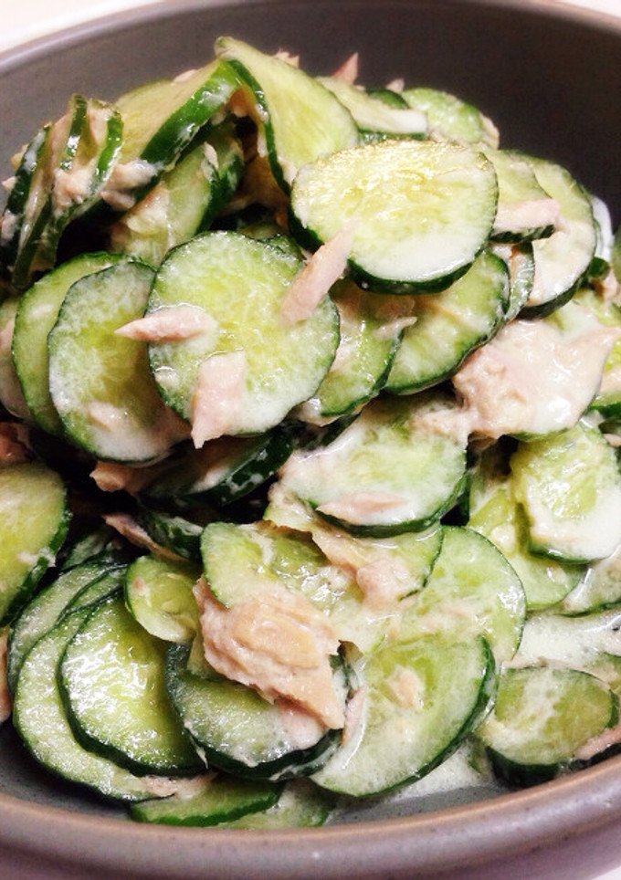 誰にでも簡単に！きゅうりとツナの和え物-レシピのメイン写真