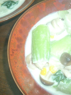 チンゲン菜のスキムミルク煮-レシピのメイン写真