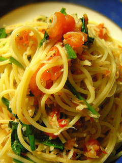 しらすと鷹の爪のにんにくスパゲッティー-レシピのメイン写真
