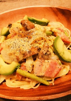 超濃厚で旨!アボガドのクリームパスタ-レシピのメイン写真