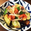 夏野菜で♪トマトなすオクラのマリネ♪
