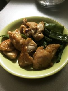 鶏胸肉といんげんのオイスターソース炒め-レシピのメイン写真
