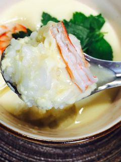 うまっ!茶碗蒸しにご飯入れちゃいました☆-レシピのメイン写真