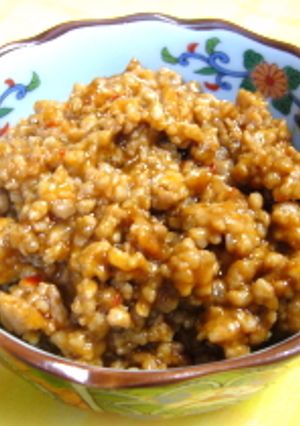 ピリ辛肉味噌-レシピのメイン写真