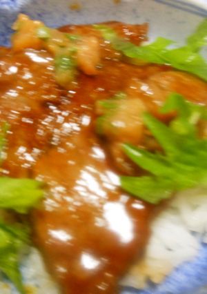 牛肉　蒲焼き風-レシピのメイン写真