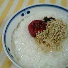 รูปของ 簡単やさしい"生米"からのふっくらおかゆ