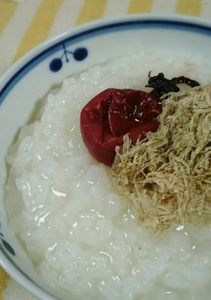 簡単やさしい"生米"からのふっくらおかゆ-レシピのメイン写真