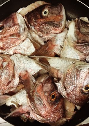 色んな魚のあら炊き-レシピのメイン写真