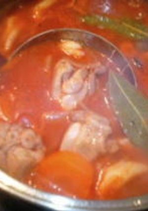 野菜ジュースで作るトマトスープ-レシピのメイン写真