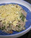 さんまの蒲焼缶で簡単ちらし寿司