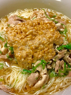 ぶっかけ納豆そうめん-レシピのメイン写真