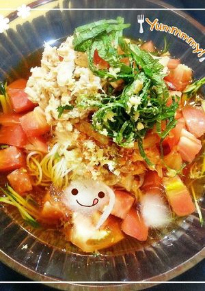 トマトキムチソーメン-レシピのメイン写真