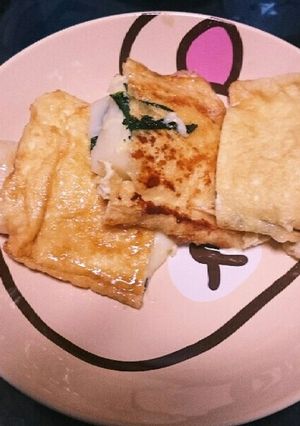 油揚げサンド大葉餅チーズ-レシピのメイン写真