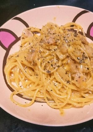 ローマ風カルボナーラ-レシピのメイン写真
