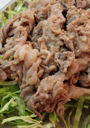 ヨーグルトでまろやか♪生姜焼き-レシピのメイン写真