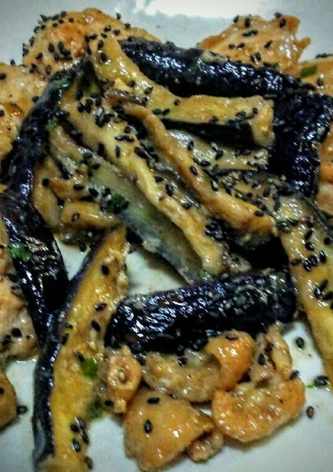 旨味倍増！鶏むね肉と茄子のみりん漬け焼き-レシピのメイン写真