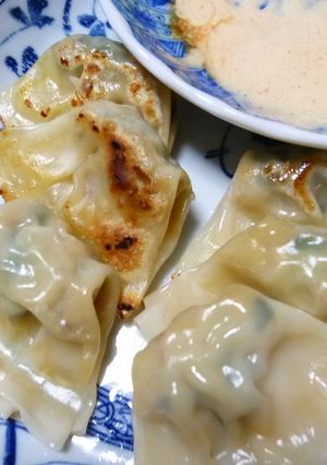 焼きギョーザの変わりつけダレ？-レシピのメイン写真