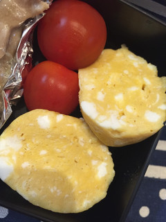 卵1個♡レンジで卵焼き-レシピのメイン写真