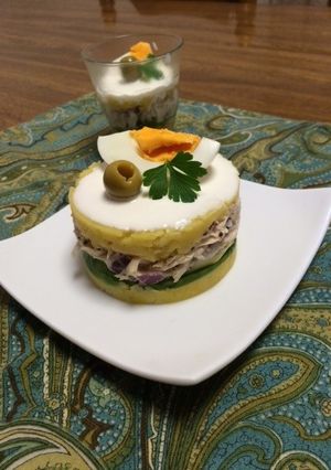 ポテトのケーキ仕立て-レシピのメイン写真