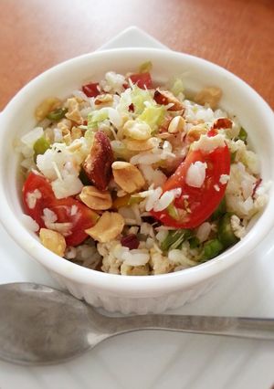 簡単ＮＹ発♪チョップドサラダ丼-レシピのメイン写真