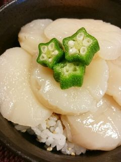 簡単♡ホタテ丼-レシピのメイン写真