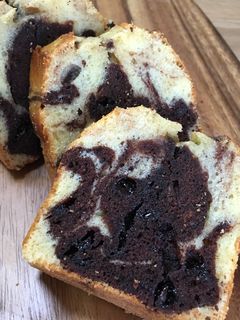 バター不使用☆マーブルケーキ☆-レシピのメイン写真