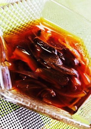 椎茸と玉ねぎの素麺つゆ-レシピのメイン写真