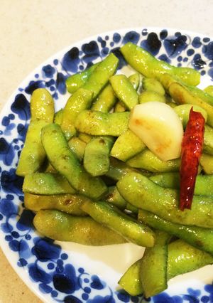 簡単美味しい♪旬の枝豆のペペロンチーノ-レシピのメイン写真
