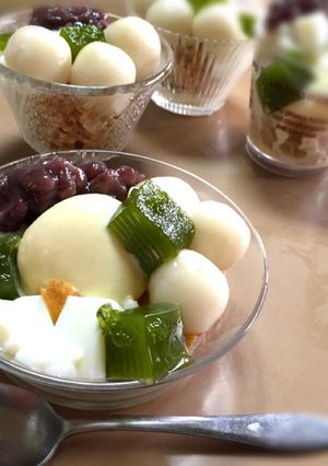 夏のデザート♡和風パフェ-レシピのメイン写真